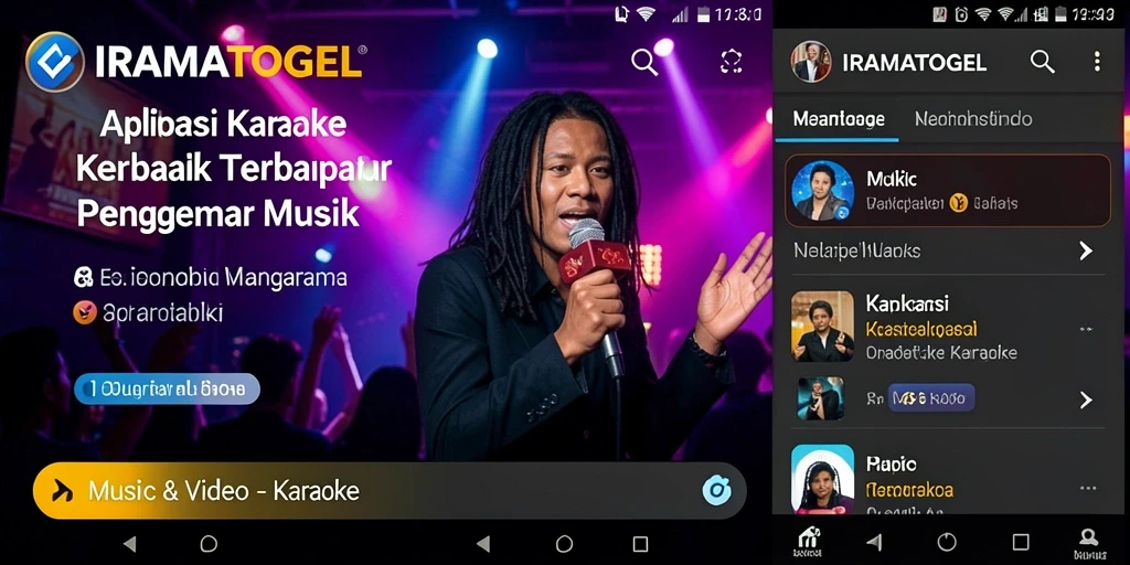 Tampilan antarmuka IRAMATOGEL yang sederhana dan menarik.