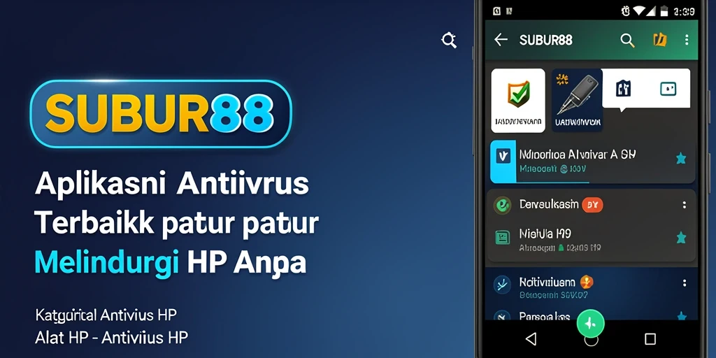 Antarmuka aplikasi SUBUR88 yang menampilkan fitur perlindungan keamanan.