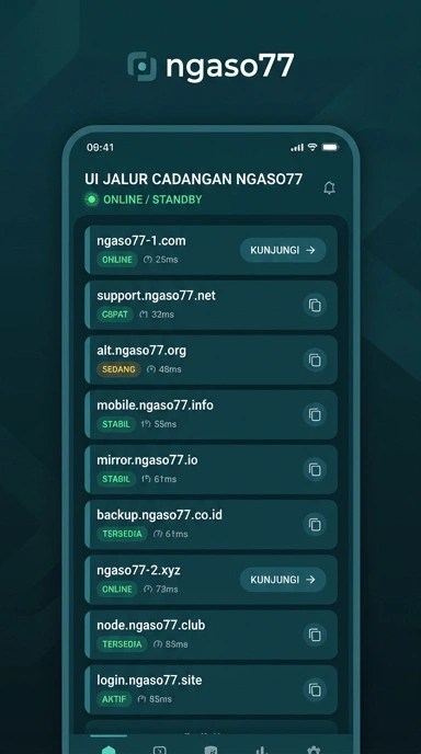 Halaman Link Alternatif ngaso77 untuk Pengguna Android