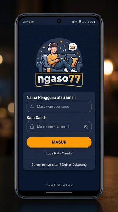 Masuk Akun ngaso77 untuk Pengguna Android